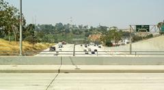 Interstate 710 in East Los Angeles with freeway lanes and vehicles