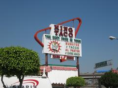 King Taco flagship restaurant on 3rd Street in East Los Angeles