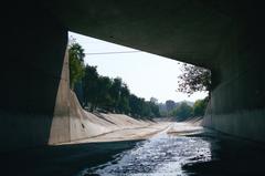 Arroyo Seco river in East Los Angeles, California