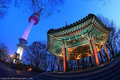 N Seoul Tower in Seoul, Korea