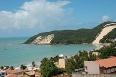 Ponta Negra Beach and Morro do Careca in Natal, Brazil