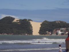 Praia de Ponta Negra beach and Morro do Careca dune