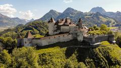 Schloss Der Grafen Von Greyerz