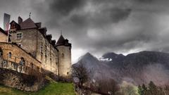 Gruyere Castle in Switzerland