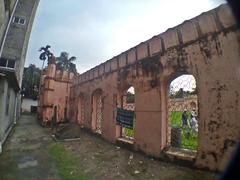 Dhanmondi Shahi Eidgah monument in Bangladesh east side view