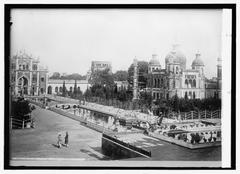 Garden of Moosa Bagh in Lucknow, India