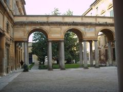 Cremona Civic Museum courtyard