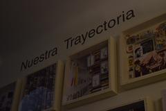 Collection of collages titled Nuestra trayectoria at Museo del Objeto del Objeto