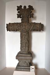 Atrium cross from monastery of Atzacoalco