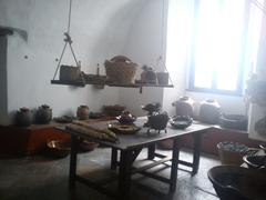 historic kitchen in Jesuit College of Tepotzotlán, Mexico