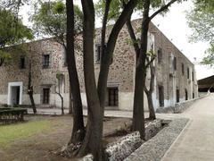 Exterior view of Ex Convento de San Francisco Javier in Tepotzotlán