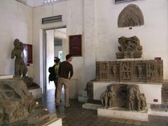 Artifacts displayed in the Museum of Cham Sculpture in Da Nang