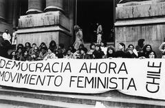 Chilean feminist protest against Pinochet