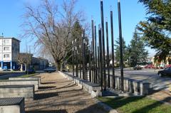 Memorial commemorating human rights violations in Chile during Pinochet regime