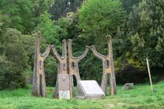 Memorial commemorating human rights violations in Chile during Pinochet's regime