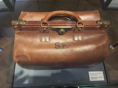 Sigmund Freud's medical bag at Sigmund Freud Museum in Vienna