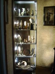 collection of archaeological artifacts at Freud's consulting room