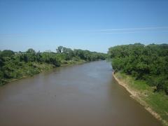 Brazos River west of Bryan, Texas