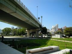 Nakanoshima riverside view