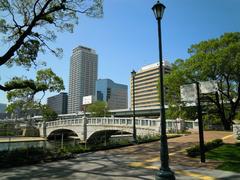 Barazono Bridge in Nakanoshima Park