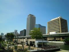 Nakanoshima island view in Japan