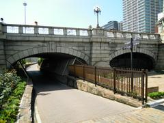 Nakanoshima island view with cityscape and waterfront