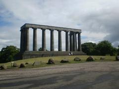 Monument on Calton Hill in Edinburgh