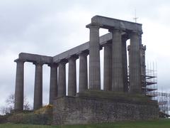 National Monument of Scotland in Edinburgh