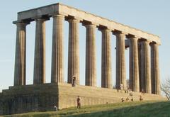 Edinburgh National Monument on Calton Hill