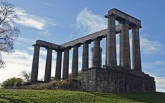 National Monument of Scotland on Calton Hill