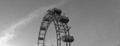 Giant Ferris wheel in Prater amusement park