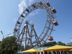 Riesenrad Ferris wheel in Vienna