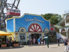 Wurstelprater amusement park in Vienna