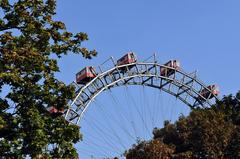 Prater amusement park in Vienna