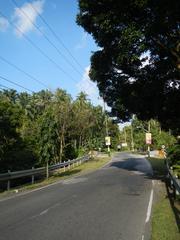 Welcome Arch of Liliw, Laguna with river revetment