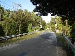 Welcome Arch of Liliw, Laguna with River Revetment