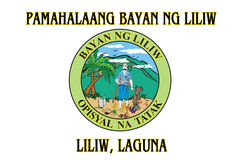 Flag of Liliw, Laguna