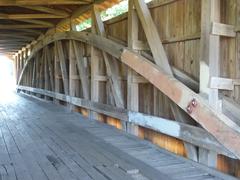 Burr Arch in the Neet Covered Bridge