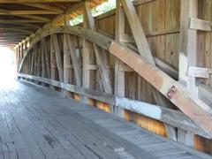 Burr Arch in Neet Covered Bridge