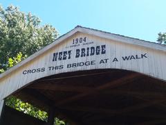 Neet Covered Bridge in Parke County, Indiana