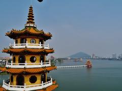 Tiger and Dragon Pagodas at Lotus Pond, Kaohsiung