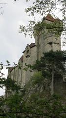 Burg Liechtenstein in Austria on a sunny day