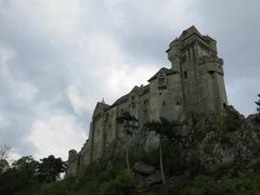 Burg Liechtenstein castle with picturesque surroundings