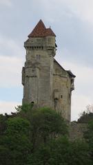 Burg Liechtenstein castle on a sunny day