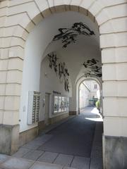 Typopassage in the MuseumsQuartier in Vienna, designed by Alex Trochut