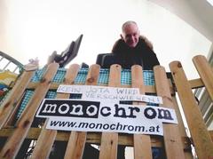 Franz Ablinger at monochrom office