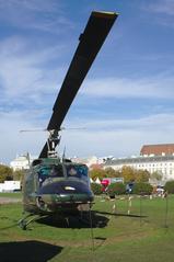 Austrian Bundesheer helicopter in flight