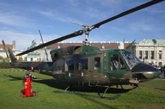 Austrian Armed Forces helicopter in flight