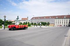 Wien cityscape with a traditional Austrian building