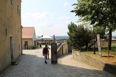 Königstein Fortress with Bistro in the background